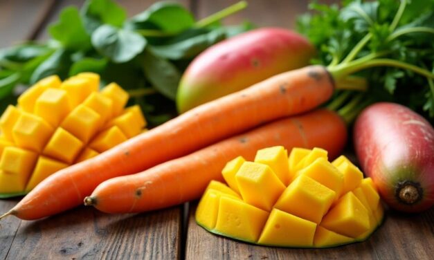 Aliments riches en vitamine A : liste et bienfaits