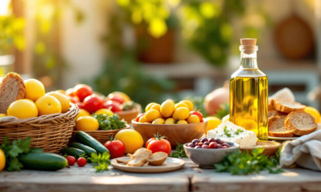 Les aliments protecteurs du régime crétois