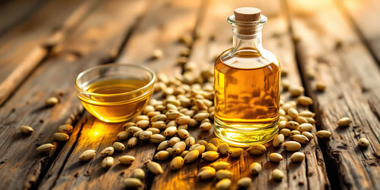 Les bienfaits de l&rsquo;huile végétale de ricin : secret de beauté et santé