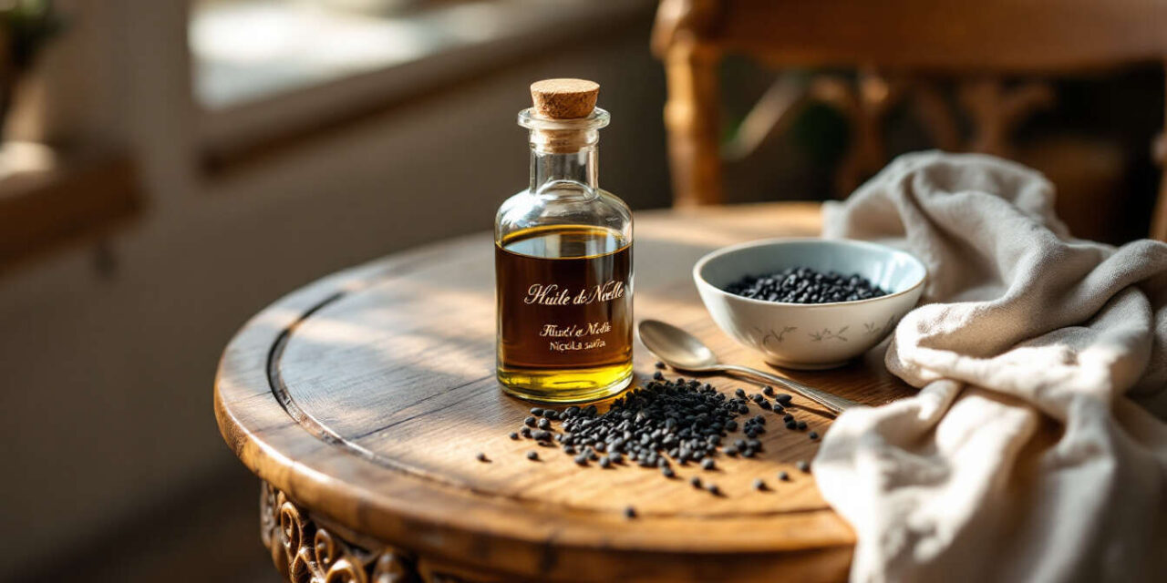 Huile Végétale de Nigelle : bienfaits et Utilisations